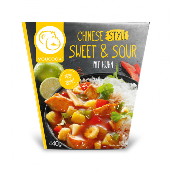 Youcook Produkt Sweet & Sour mit Huhn