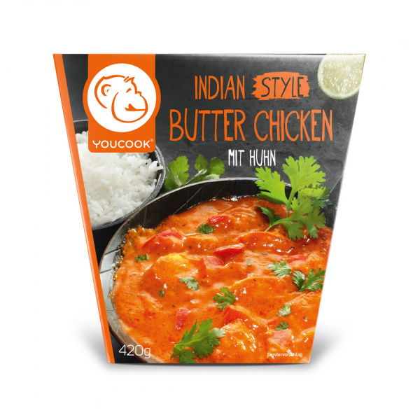 Youcook Produkt Indisches Butter Chicken